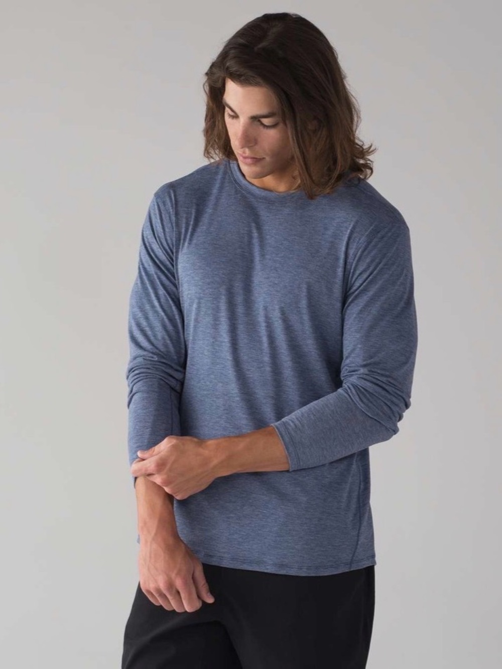 Lululemon Blue Somatic Aero Long Sleeve